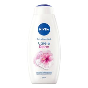 Nivea Care & Relax sprchový gél a pena do kúpeľa (Shower & Bath) 750 ml