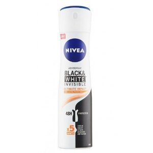 Nivea B&W Invisible Ultimate Impact dámsky deospray 150ml