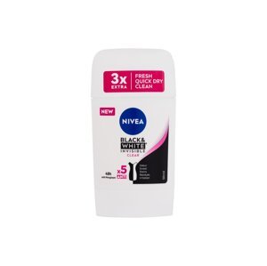 Nivea Black & White Invisible Clear deostick 50 ml