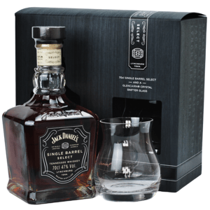 Jack Daniel's Single Barrel + pohár 45% 0,7L