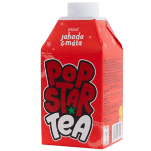 POPSTAR Tea Jahoda mäta 0,5l by Calin