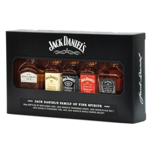 Jack Daniel's Family mini 39% 5 x 0,05 l (set)