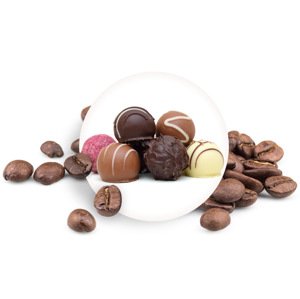 BELGICKÉ PRALINKY zrnková káva, 100g