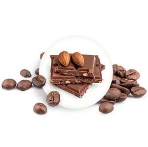 ČOKOLÁDOVO - MANDĽOVÁ zrnková káva, 1000g