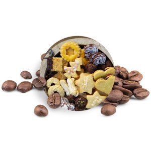 KREHKÉ CUKROVINKY zrnková káva, 250g