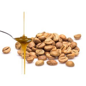 Zelená káva SUPER ŠTÍHLA LÍNIA KARAMEL- iba mletá, 100g