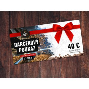 Darčekový poukaz na 40 €