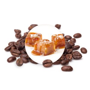 Slaný karamel - zrnková káva bezkofeínová, 500g