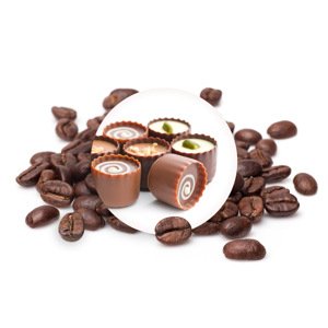 Belgické Pralinky - zrnková káva bezkofeínová, 250g
