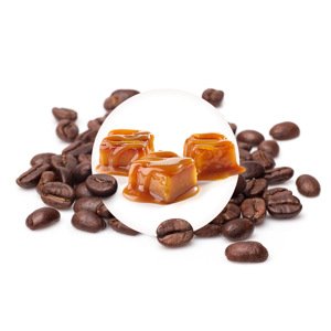 Karamelová - zrnková káva bezkofeinová, 100g