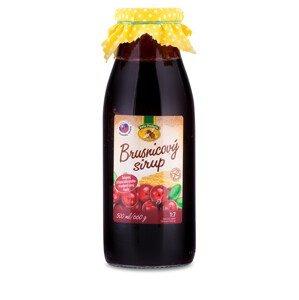 Natur Products Brusnicový sirup s medom 500ml