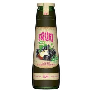 Fruxi jablko-čierna ríbezľa 100% šťava 0,75L