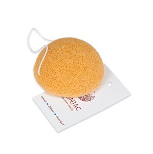 Konjac Pleťová špongia polguľa žltá - kurkuma