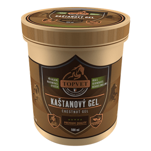 Topvet Gaštanový gél pre kone 500ml