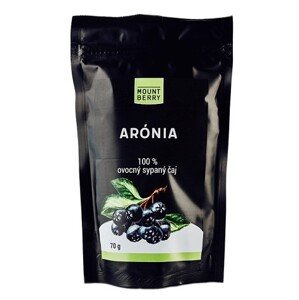 Mountberry Arónia 100% ovocný sypaný čaj 70g