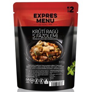 Expres menu Morčacie ragú s fazuľkou 2 porcie 600g  | 5ks v kartóne