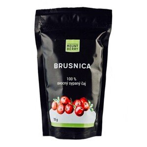 Mountberry Brusnica 100% ovocný sypaný čaj 70g