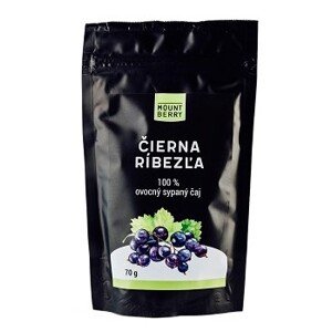 Mountberry Čierna ríbezľa 100% ovocný sypaný čaj 70g