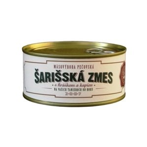 Mäsovýroba Pečovská Šarišská zmes s hráškom a kapiou 280g