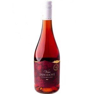 Jahodové víno Miluron 0,75l