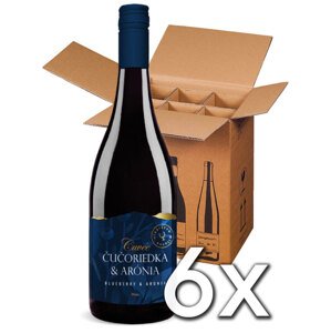 Cuvée Čučoriedka & Arónia Miluron 0,75l | 6ks v kartóne