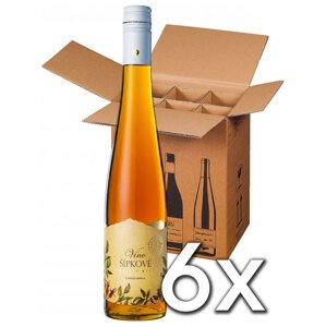 Šípkové víno Miluron 0,5l | 6ks v kartóne