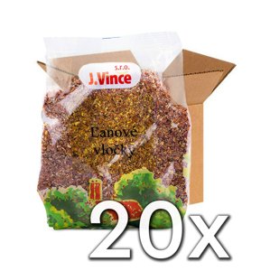 J. VINCE Ľanové vločky 200g | 20ks v kartóne