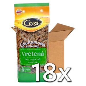 Cessi Vretená grahamové cestoviny 400g | 18ks v kartóne
