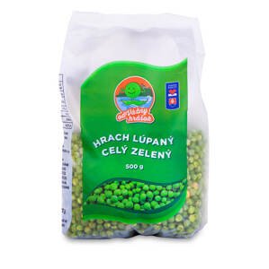 Odvážny hrášok Hrach zelený celý 500g