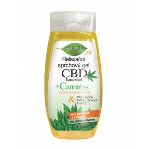 Bione cosmetics - Relaxačný sprchový gél Cannabis CBD 260ml