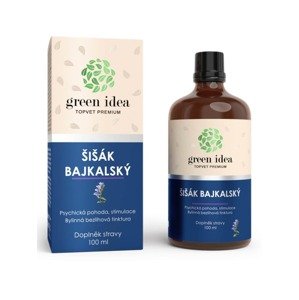 Topvet Green Idea Šišiak bajkalský bezliehová tinktúra 100ml