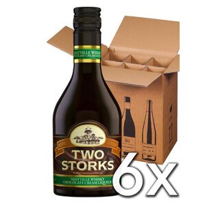 TWO STORKS Whisky chocolate cream liquer 25% 350 ml | 6ks v kartóne