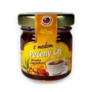 Natur Products Pečený čaj s medom brusnice s rakytníkom 40ml