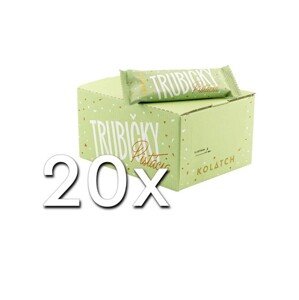 Kolatch Trubičky pistácia kartón 20x35g