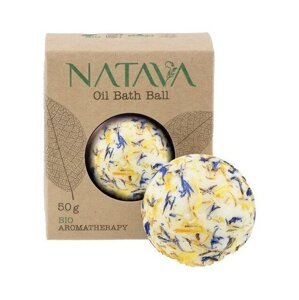Natava Olejová guľa do kúpeľa - Lúčne kvety 50g