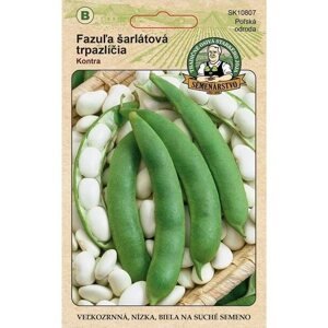 Semenárstvo Fazuľa šarlátová trpazlíčia Kontra 20g