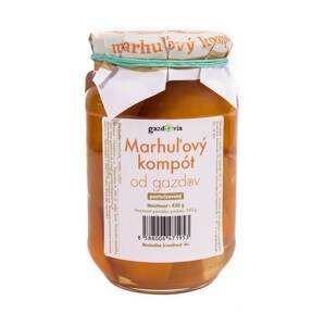 GAZDOVIA Marhuľový kompót 430g