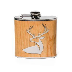 Ploskačka gravír Jeleň 180ml