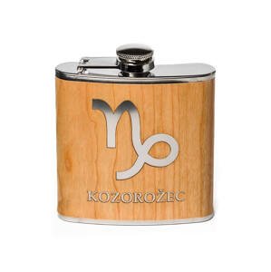 Ploskačka gravír znamenie zverokruhu Kozorožec 180ml