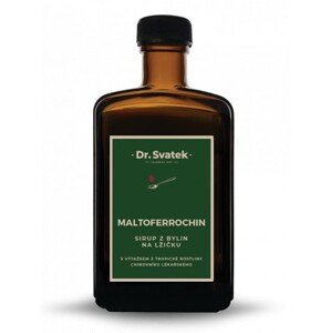 Dr. Svatek Sirup z bylín na lyžičku Maltoferrochin 250ml