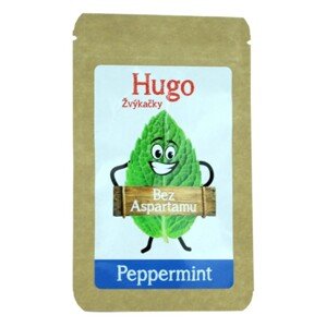 Hugo Žuvačky Peppermint bez aspartamu 42g