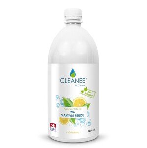 Cleanee Eko hygienický čistič WC s aktívnou penou s vôňou citróna 1l