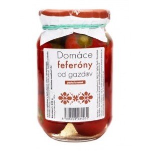 GAZDOVIA Domáce feferóny 410g
