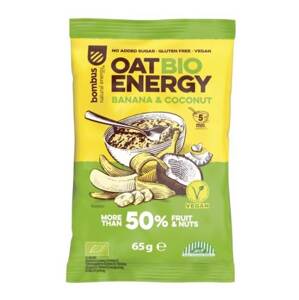 Bombus Ovsená kaša Oat BIO energy banana & coconut 65g