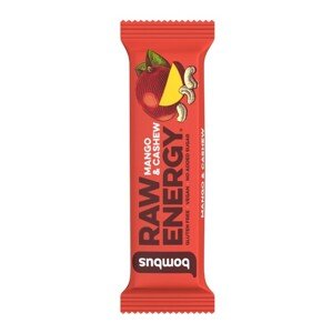 Bombus Raw Energy tyčinka mango a kešu 50g