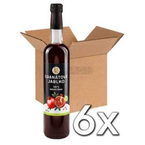 Valach Prírodná šťava granátové jablko 100% 500ml | 6ks v kartóne