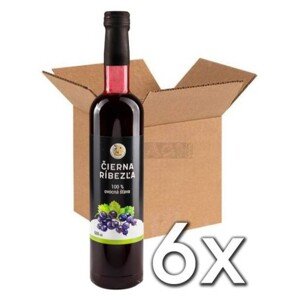 Valach Prírodná ríbezľová šťava 100% 500ml | 6ks v kartóne