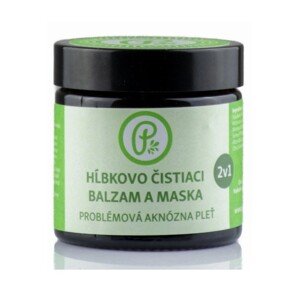 Panakeia Hĺbkový čistiaci balzam a maska 2v1 - aknózna pleť 60ml