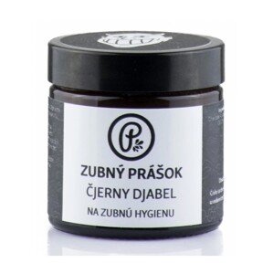Panakeia ČJERNY DJABEL zubný prášok 60ml