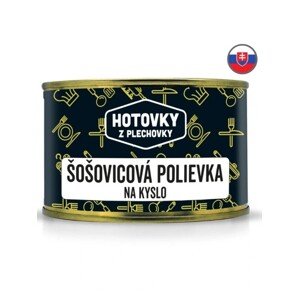 Hotovky z plechovky Šošovicová polievka na kyslo 400ml